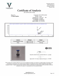 CJC-1295 No Dac COA1