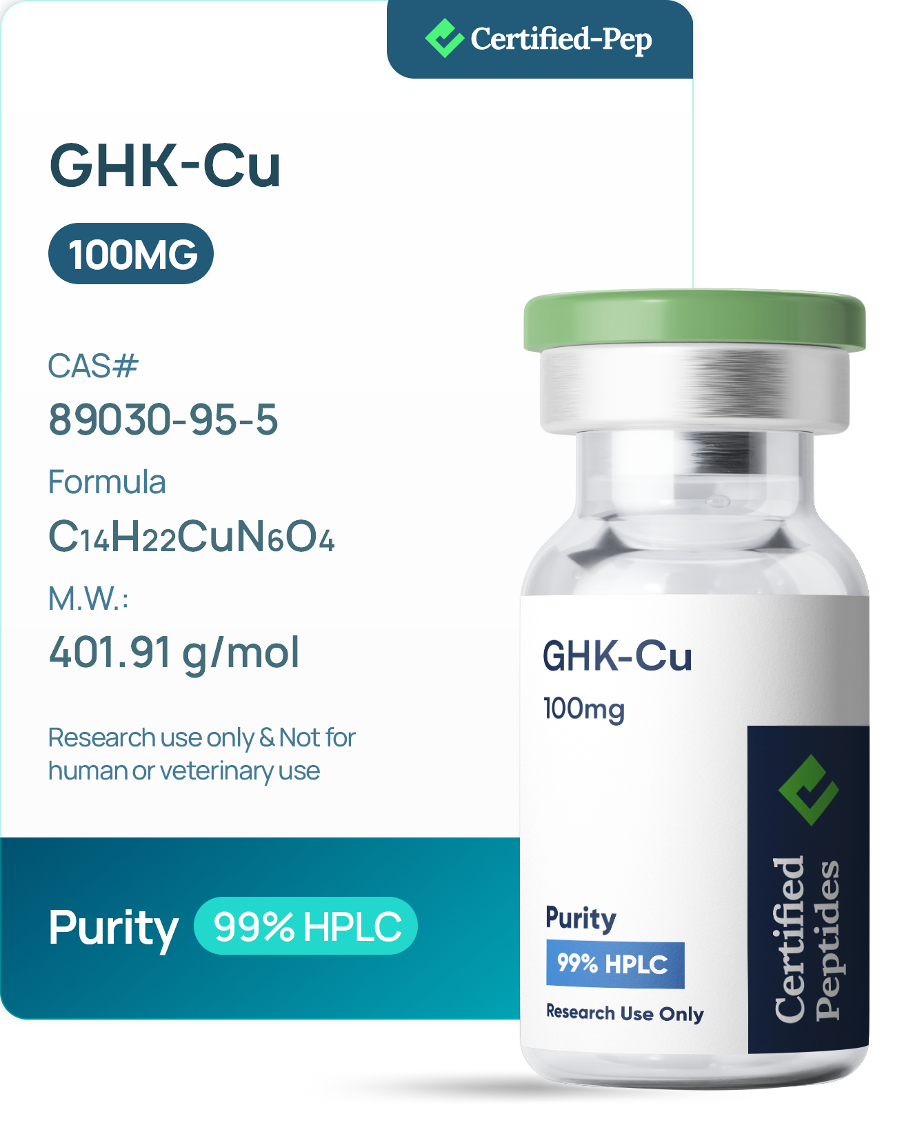 GHK-Cu 100mg