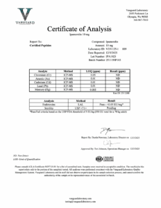 Ipamorelin 10mg COA 2