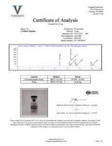 Tesamorelin 10mg COA 1