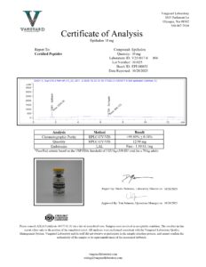 Epithalon10mgGreen-COA-CertifiedPeptides-10.28.2025