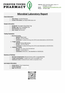ContaminantLaboratory+Report+-+Pancragen+20mg++Black+-+Certified+Peptides+-+08.29.2025