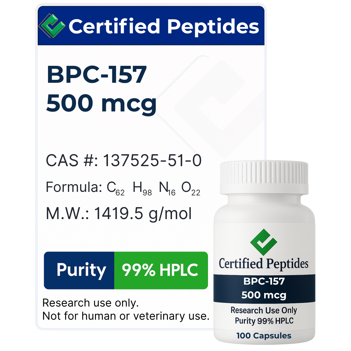 BPC-157 500 mcg