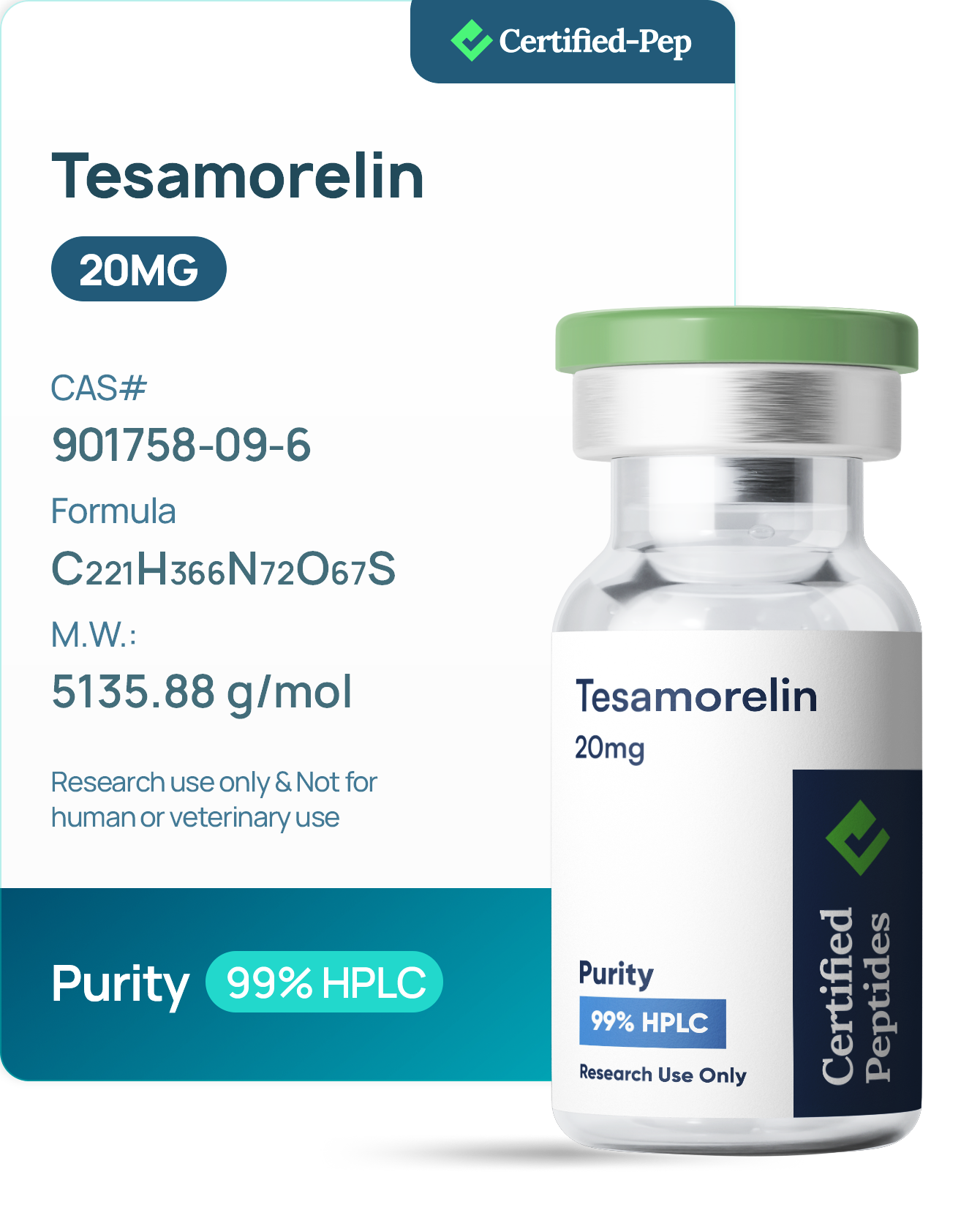 Tesamorelin 20mg