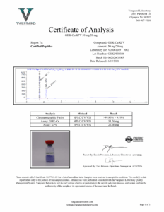K-Copper 70mg Certificate of analysis — tested Jun 19, 2026