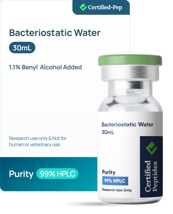 30ML BAC Water in Glass Vial 
