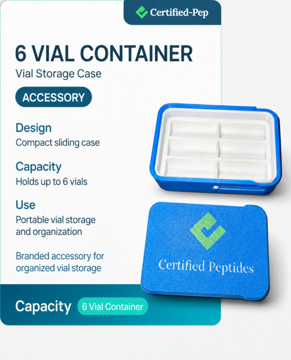 6 Vial Container 