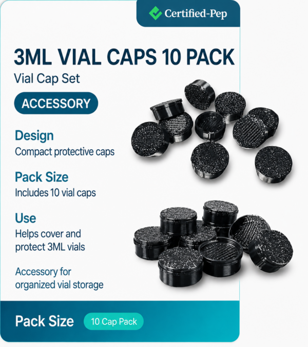 3ML VIAL CAPS 10 PACK 