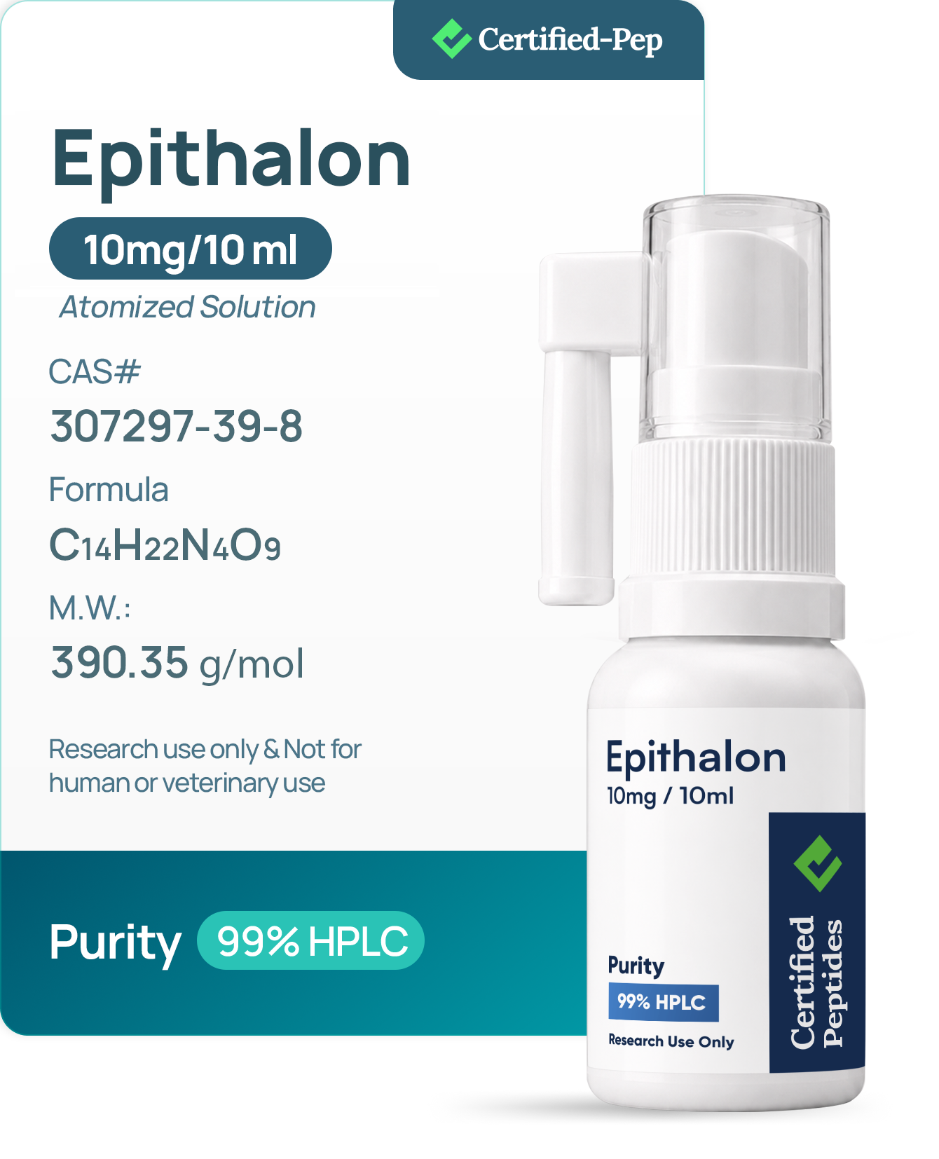 Epithalon Atomized 10mg