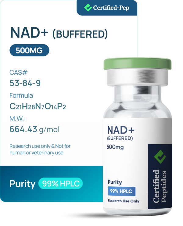 Buffered NAD+ 500mg