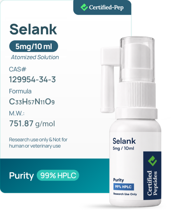 Selank 5mg atomized