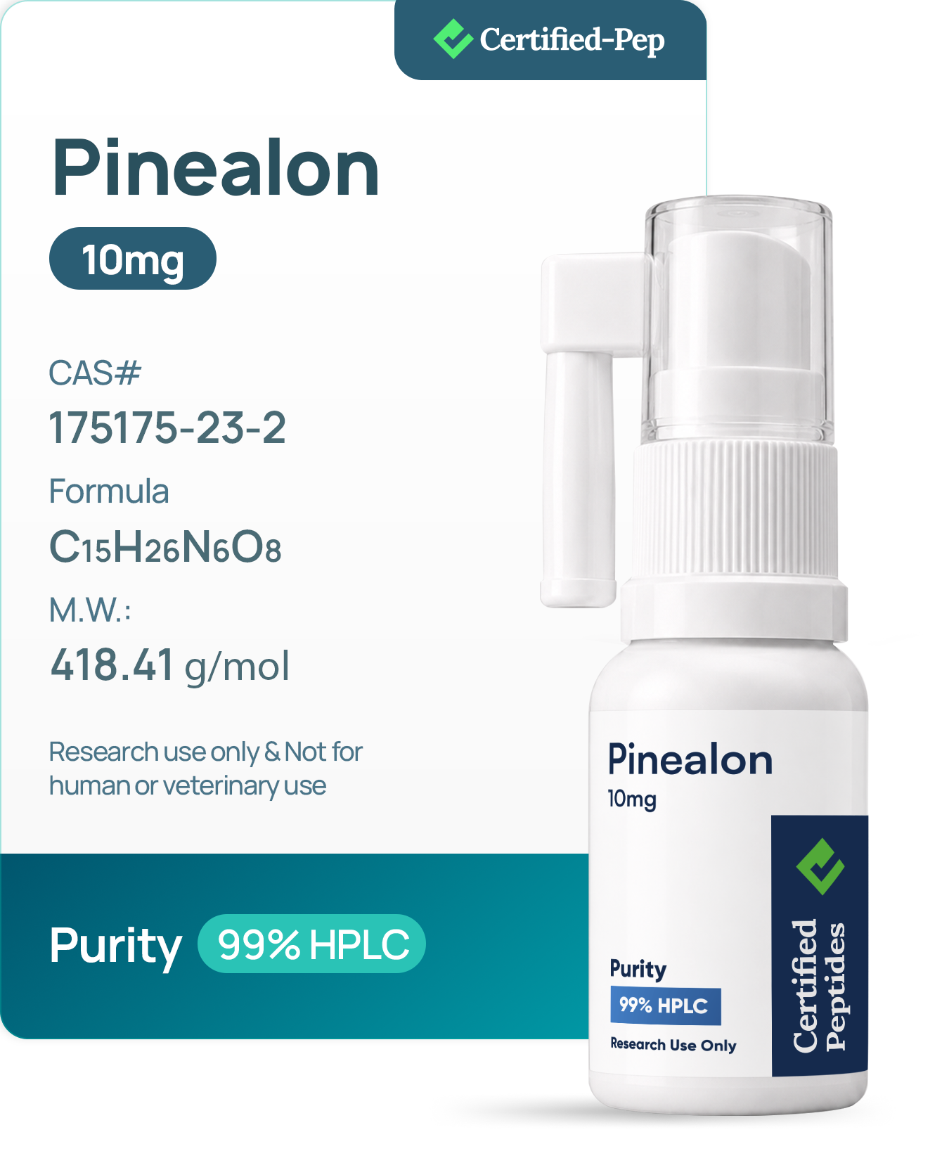Pinealon 10mg atomized